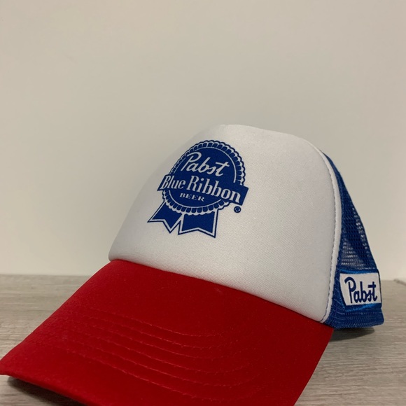 pabst blue ribbon baseball hat